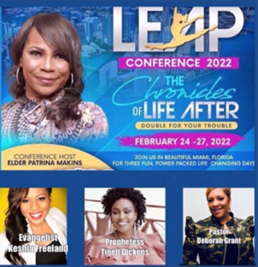 Speakers for LEAP Women's Conference 2022